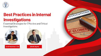 Best Practices in Internal Investigations
